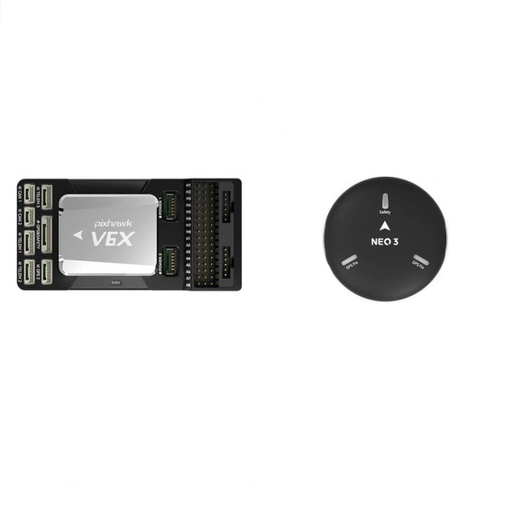 News CUAV New Pixhawk V6X Autopilot Flight Controller With NEO 3 GPS GPS for FPV RC Drone Quadcopter